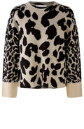 Bold Animal Print Box Jumper