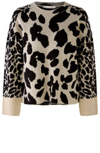 Bold Animal Print Box Jumper