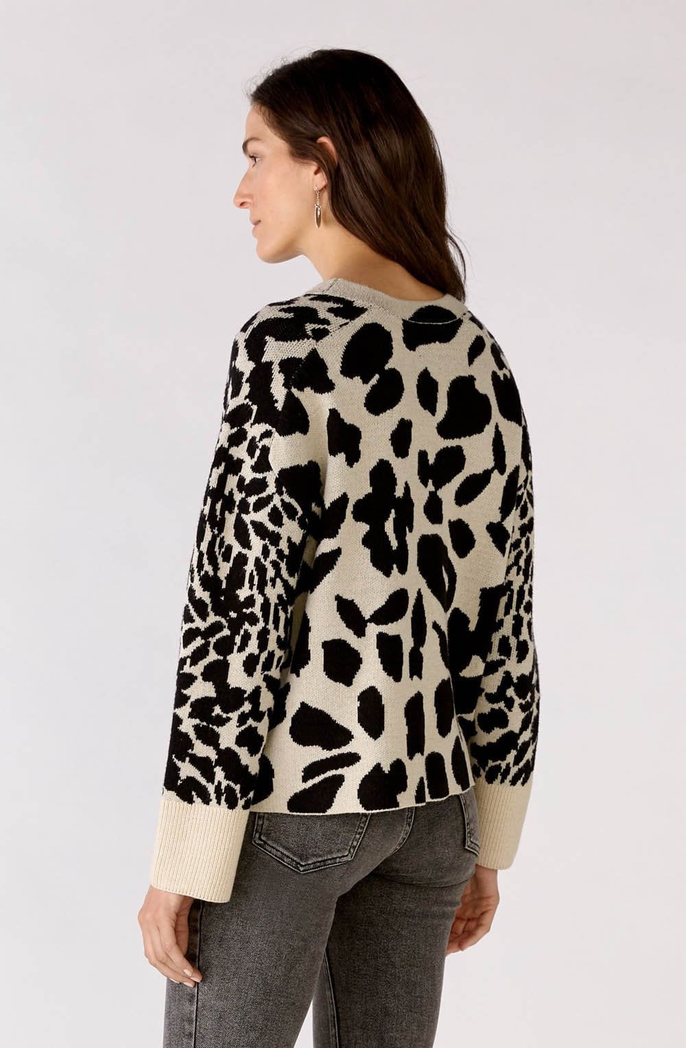 Bold Animal Print Box Jumper