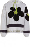 Bold Floral Design Hooded Jumper
