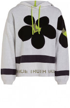 Bold Floral Design Hooded Jumper