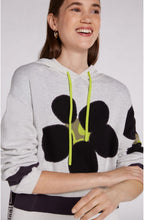 Bold Floral Design Hooded Jumper