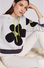 Bold Floral Design Hooded Jumper