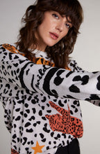 Bold Leopard Design Jumper