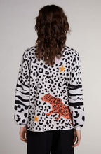 Bold Leopard Design Jumper