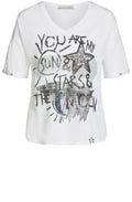Bold Motif Jersey T Shirt