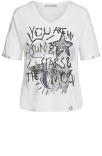Bold Motif Jersey T Shirt