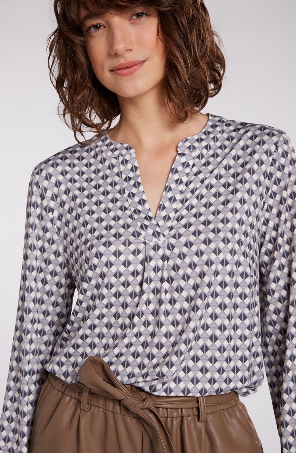 Bold Print Blouse