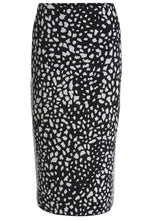 Bold Print Knit Skirt