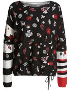 Bold Print Sweater