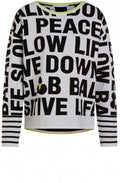 Bold Slogan Design Jumper