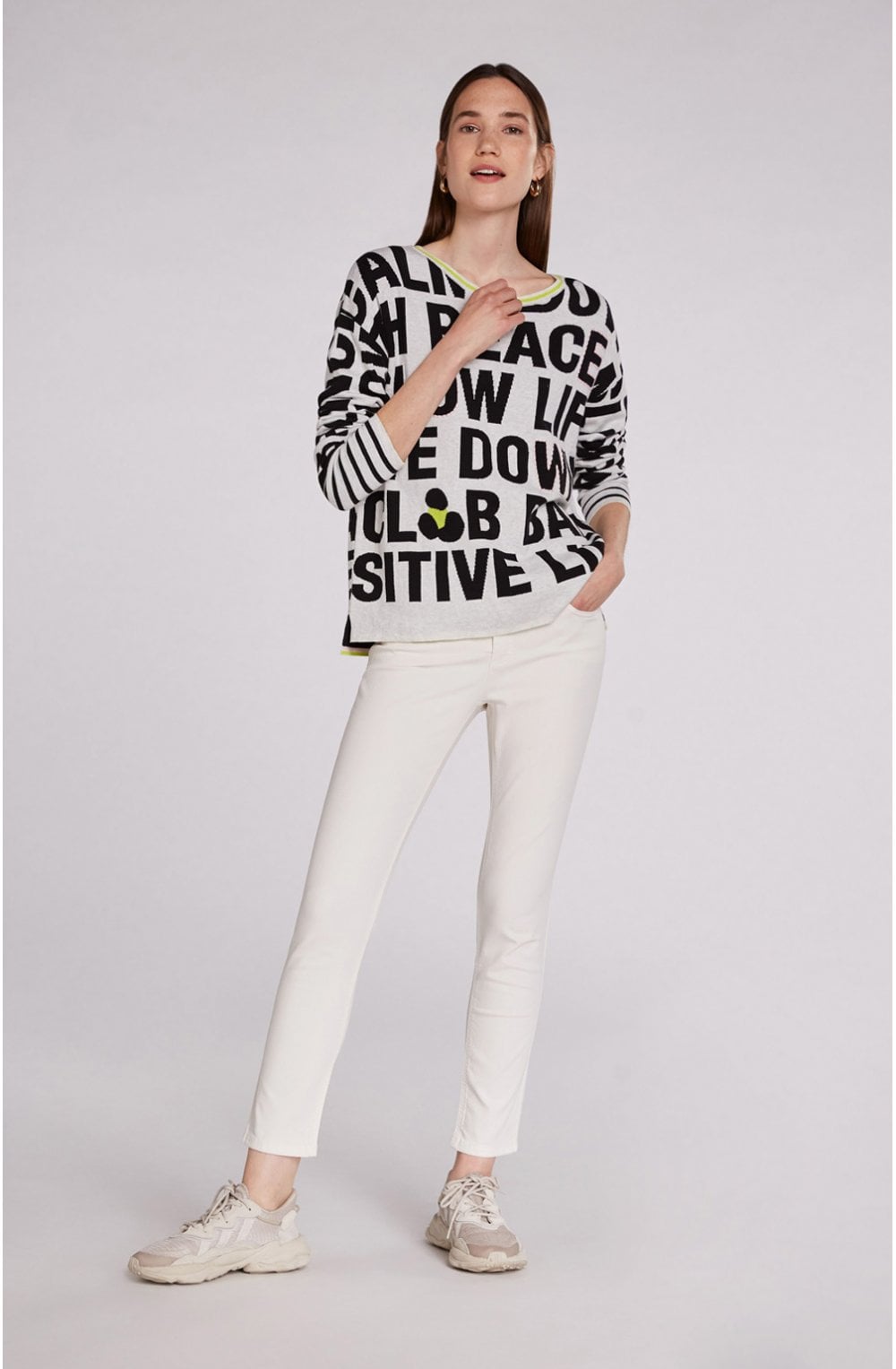 Bold Slogan Design Jumper