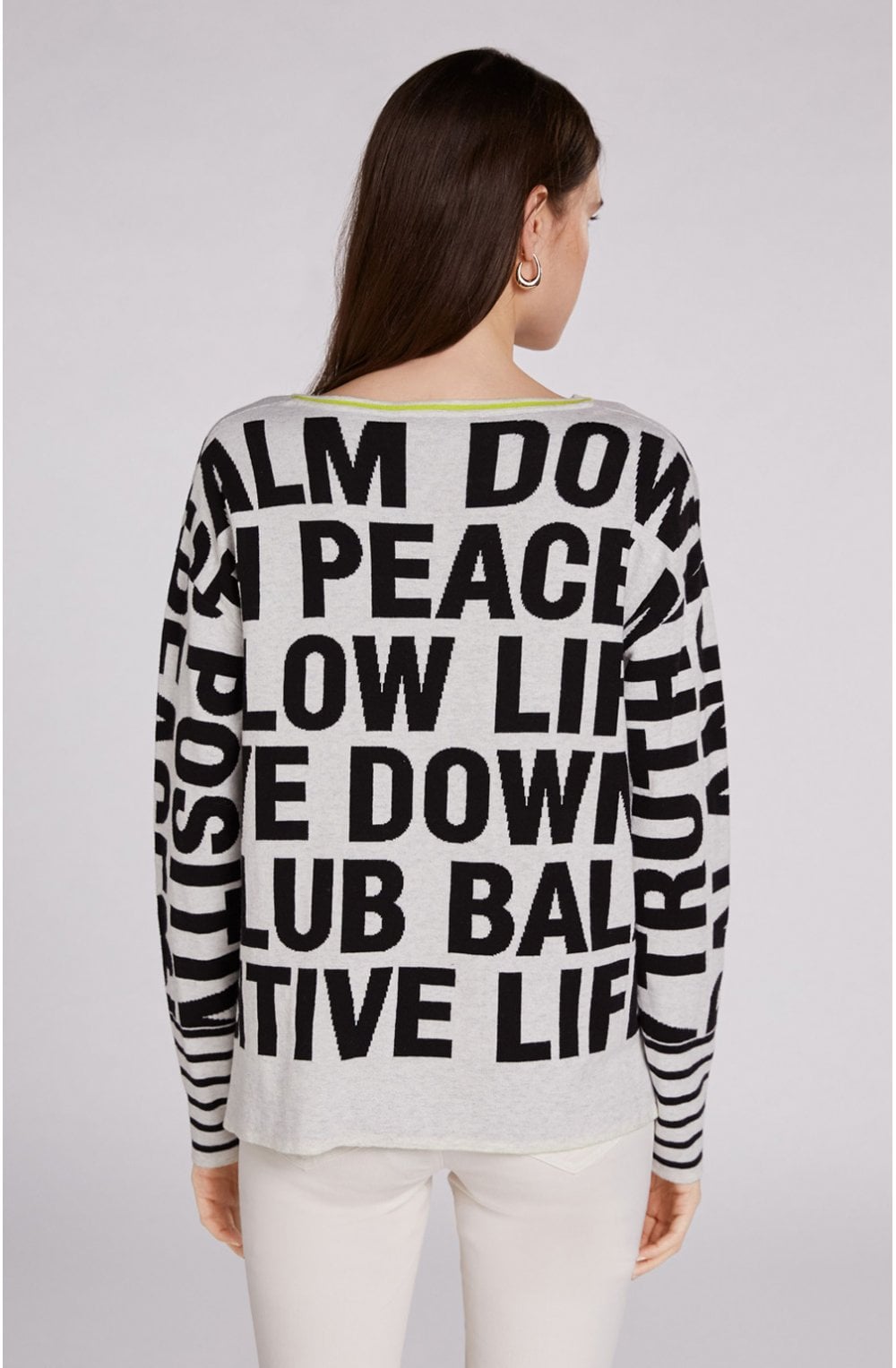 Bold Slogan Design Jumper