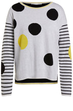 Bold Spot Print Jumper