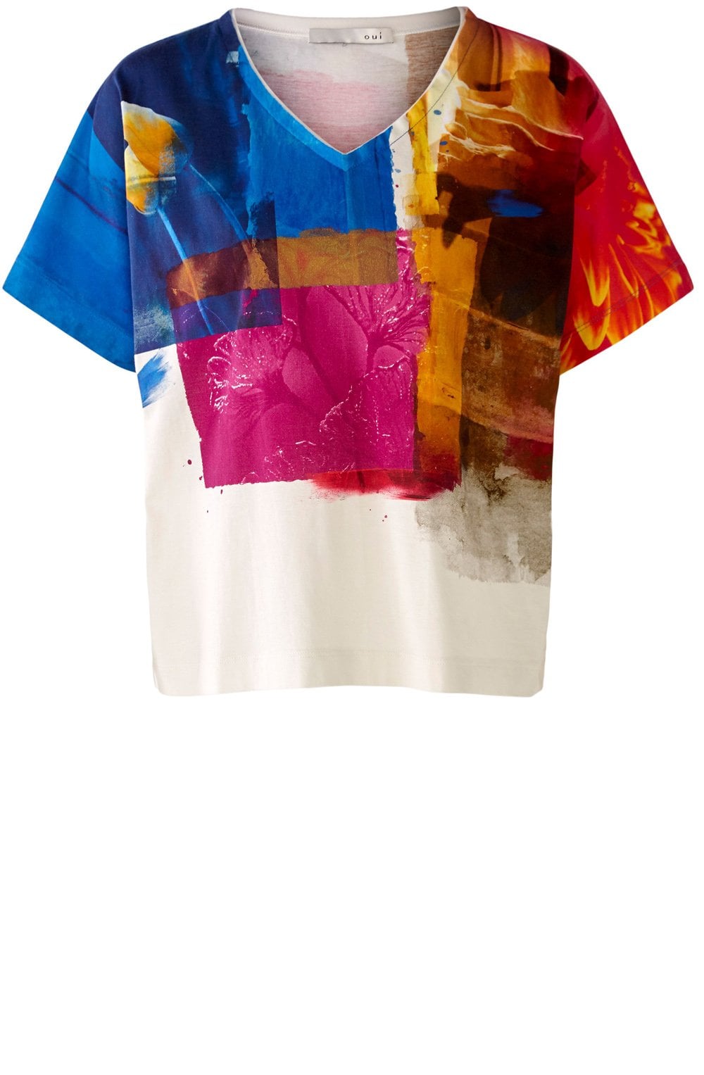 Bonfire Bazaar Abstract Relaxed T Shirt