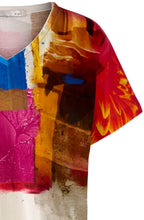Bonfire Bazaar Abstract Relaxed T Shirt
