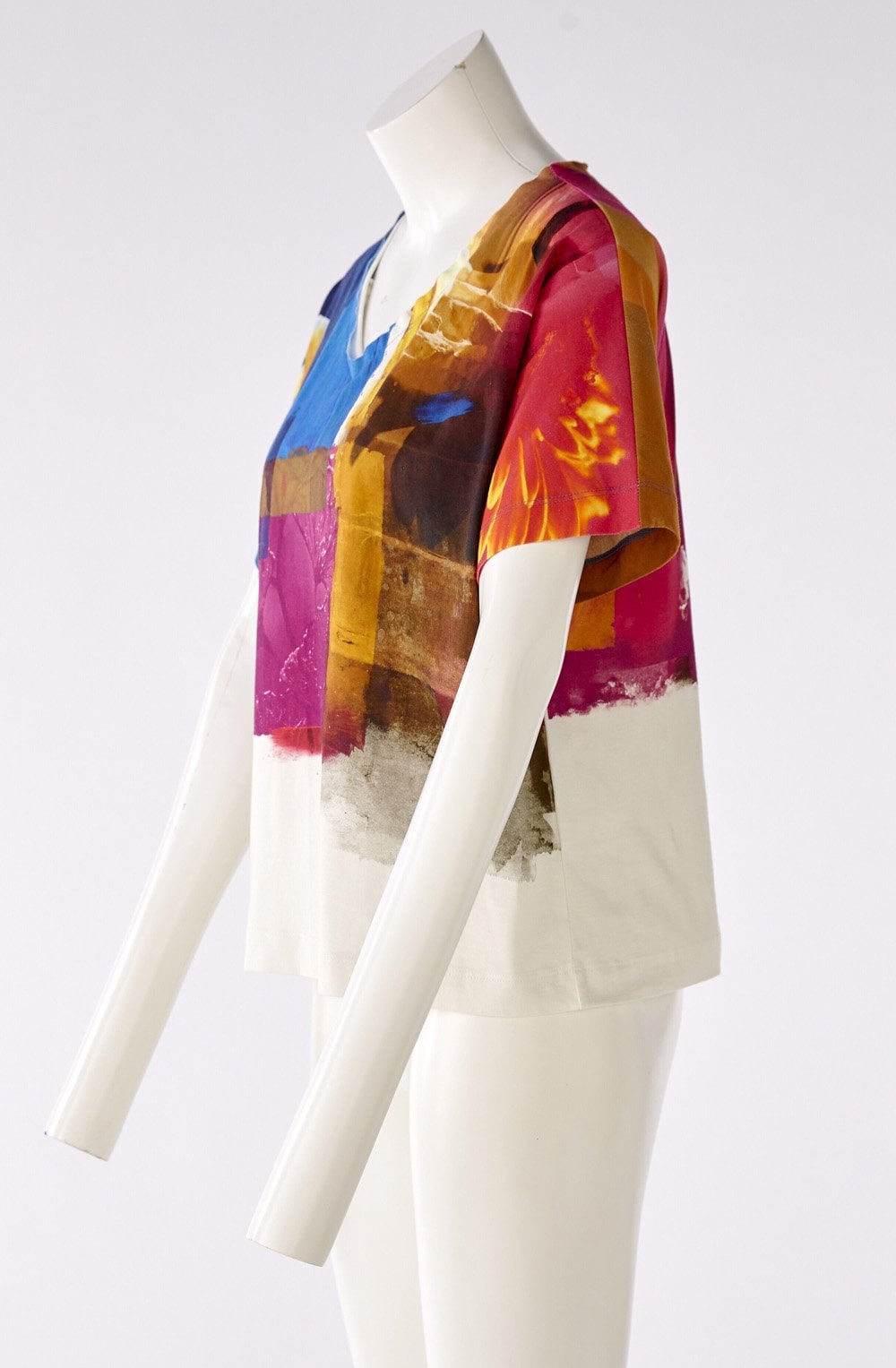 Bonfire Bazaar Abstract Relaxed T Shirt