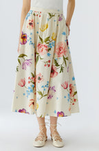 Botany Bliss Cotton Midi Skirt