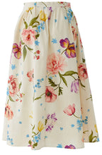 Botany Bliss Cotton Midi Skirt