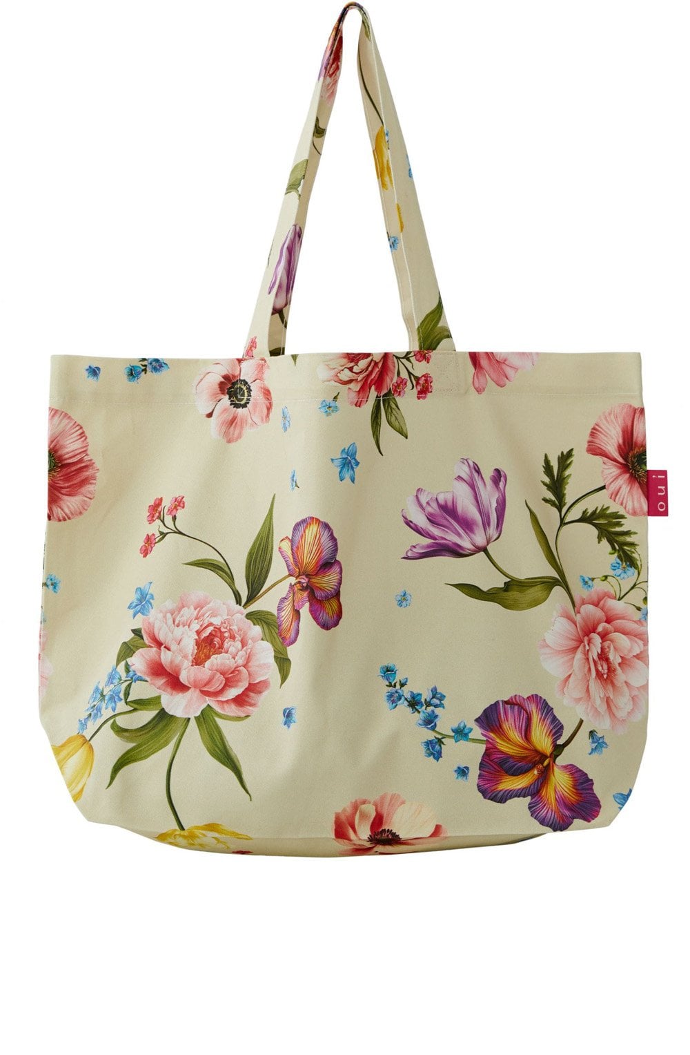 Botany Bliss Floral Tote Bag