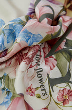 Botany Bliss Silk Touch Square Scarf