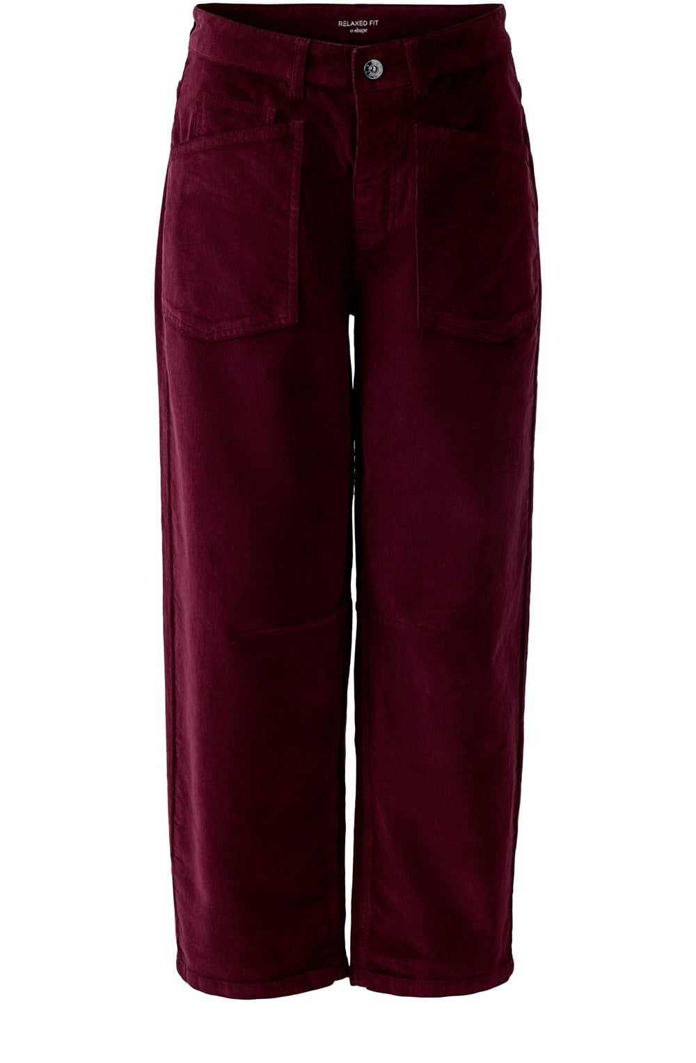 Bramble Berry Barrel Fit Cropped Trousers