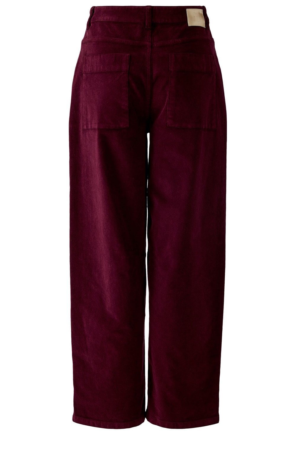 Bramble Berry Barrel Fit Cropped Trousers