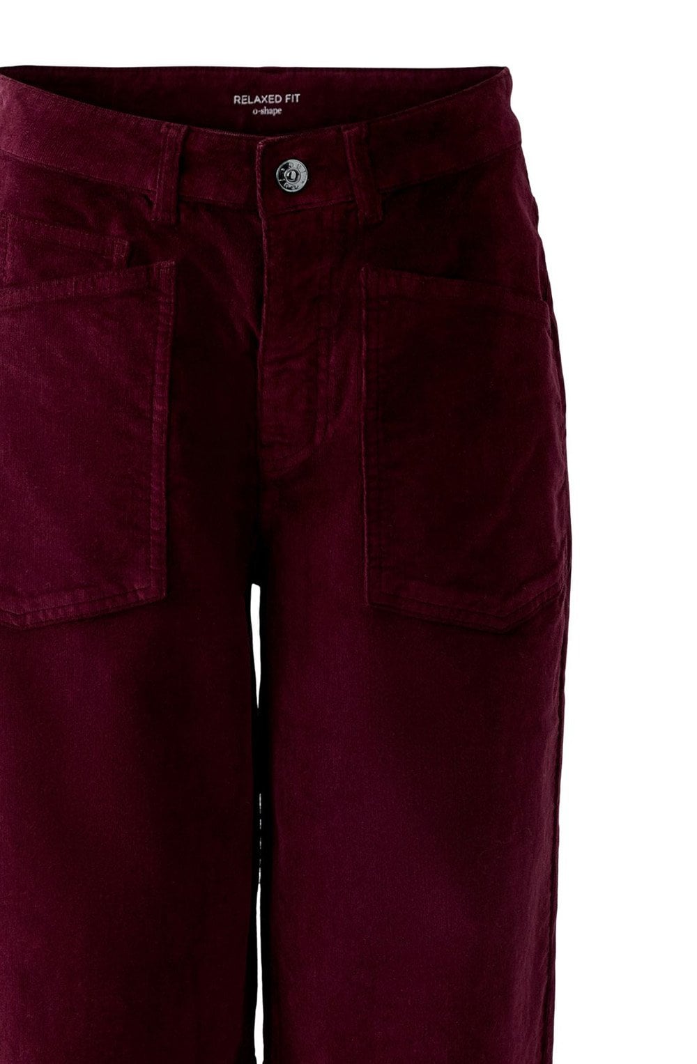 Bramble Berry Barrel Fit Cropped Trousers