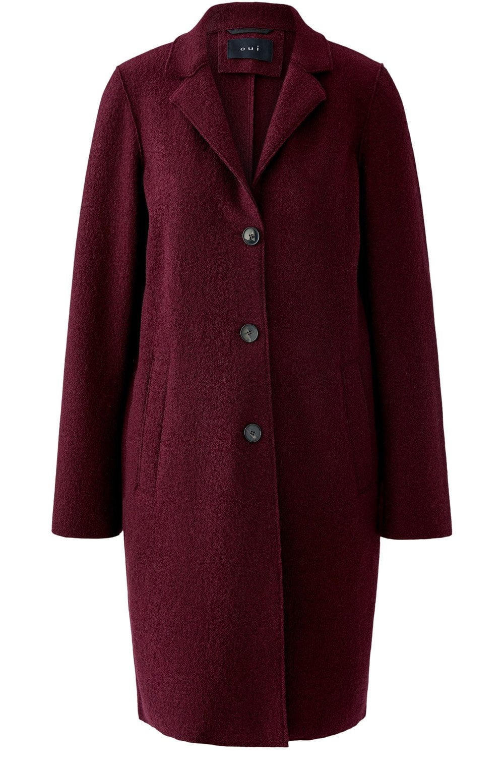 Bramble Berry Boiled Wool Coat