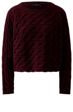 Bramble Berry Cable Knit Boxy Jumper