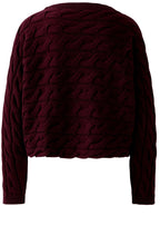 Bramble Berry Cable Knit Boxy Jumper