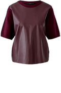 Bramble Berry Faux Leather Jumper