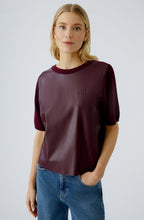 Bramble Berry Faux Leather Jumper