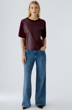 Bramble Berry Faux Leather Jumper