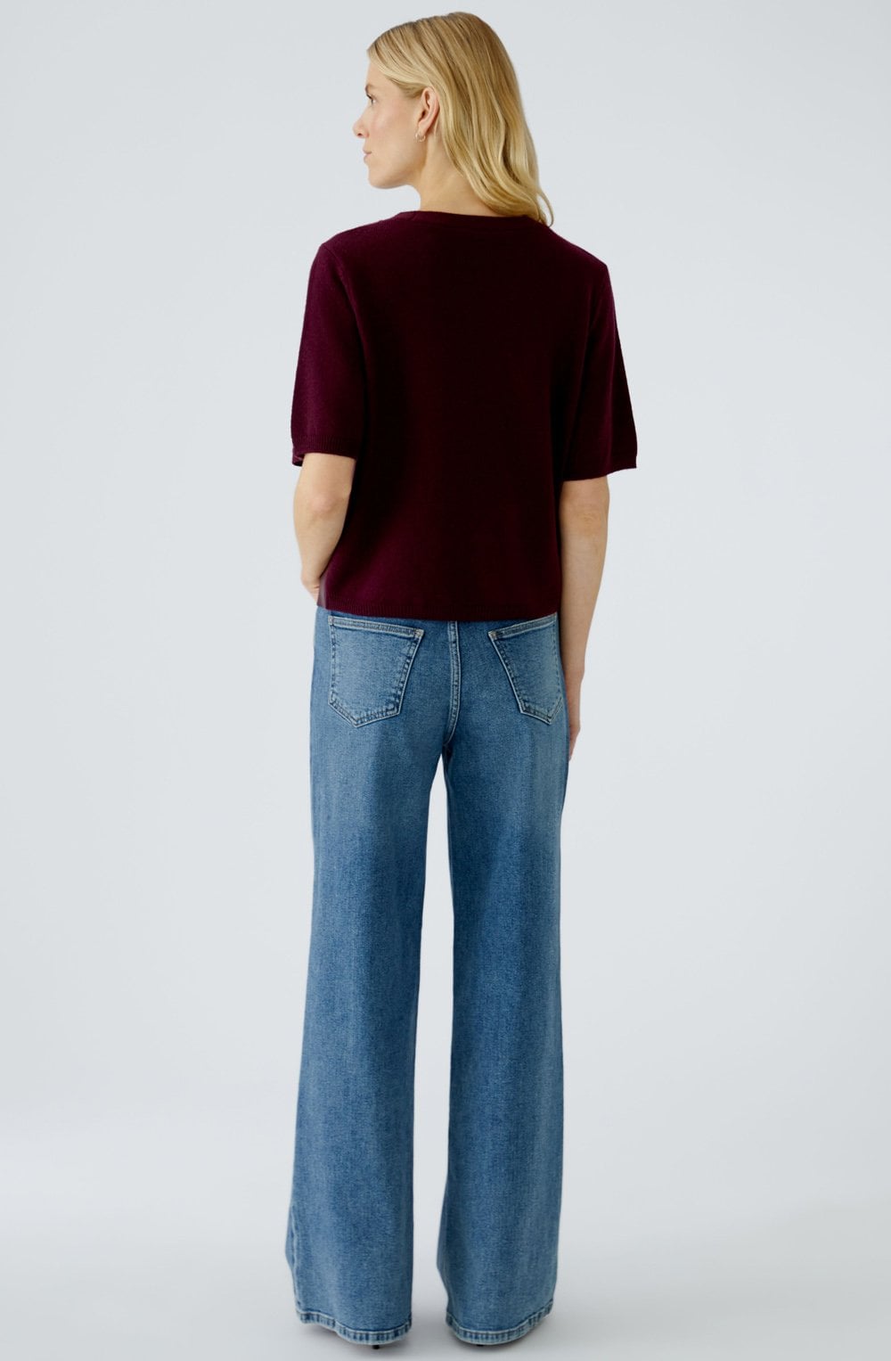 Bramble Berry Faux Leather Jumper