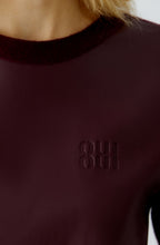 Bramble Berry Faux Leather Jumper