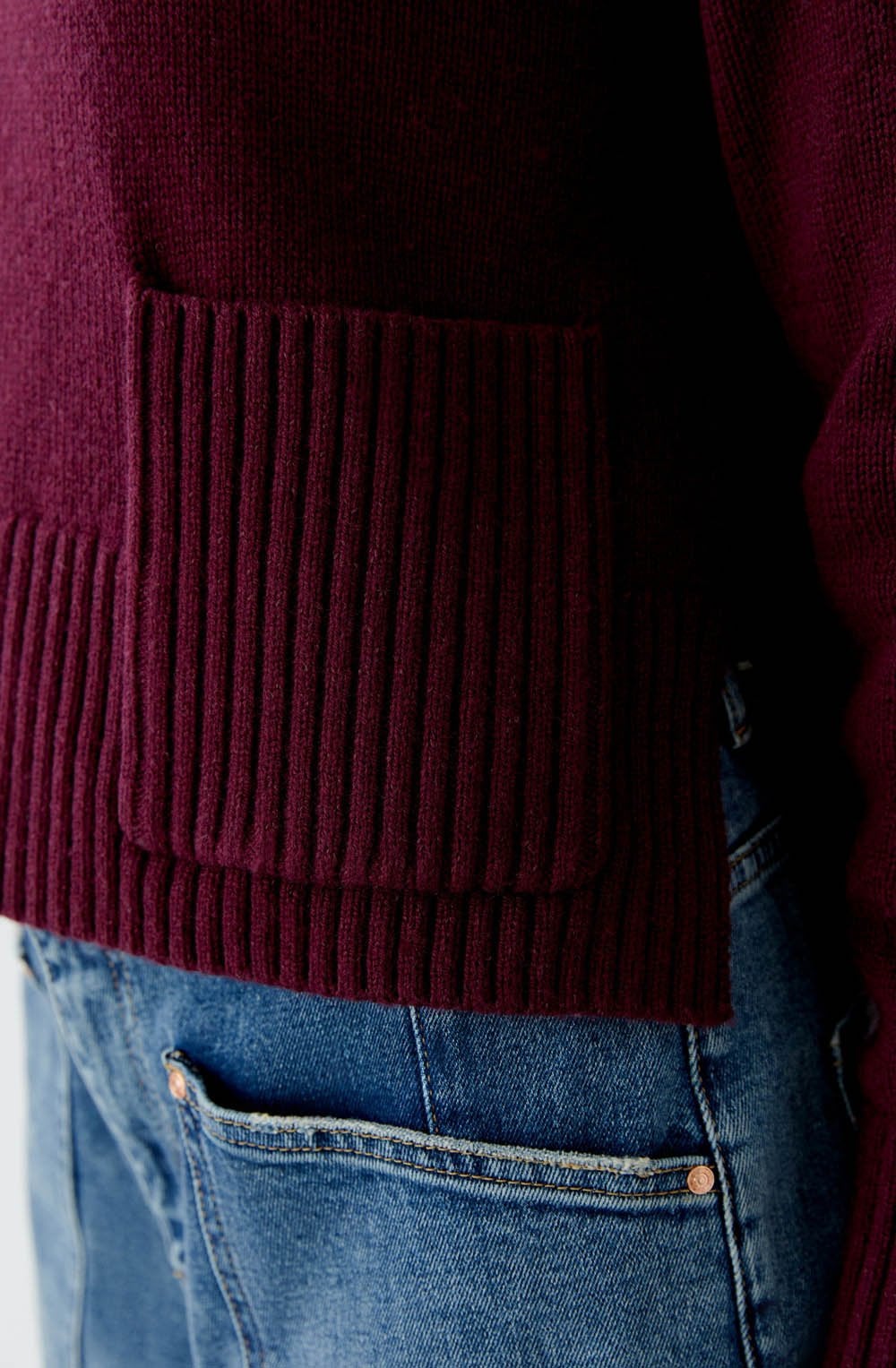 Bramble Berry Large Patch Pocket Jumper