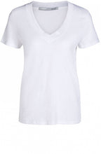 Bright White V Neck T Shirt