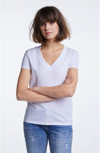 Bright White V Neck T Shirt