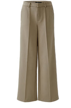 Brindle Khaki Cream Contrasting Stripe Sporty Trousers