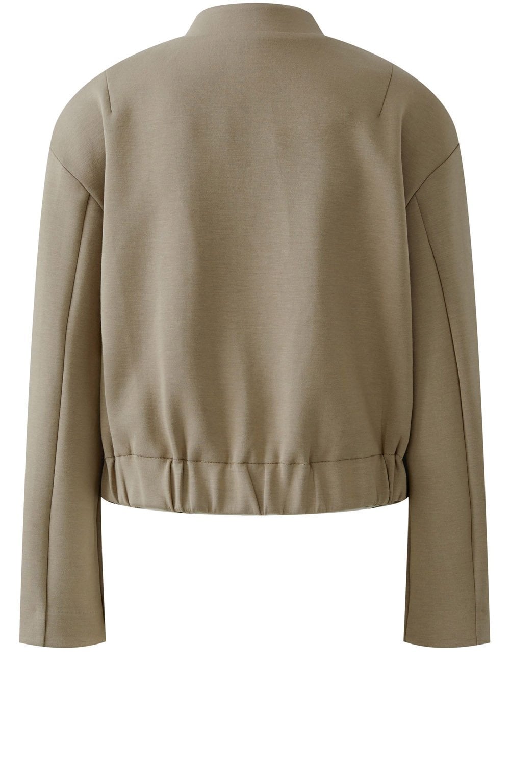Brindle Khaki Scuba Jersey Jacket
