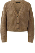 Bronze Shimmer Knitted Cardigan
