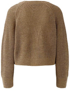Bronze Shimmer Knitted Cardigan