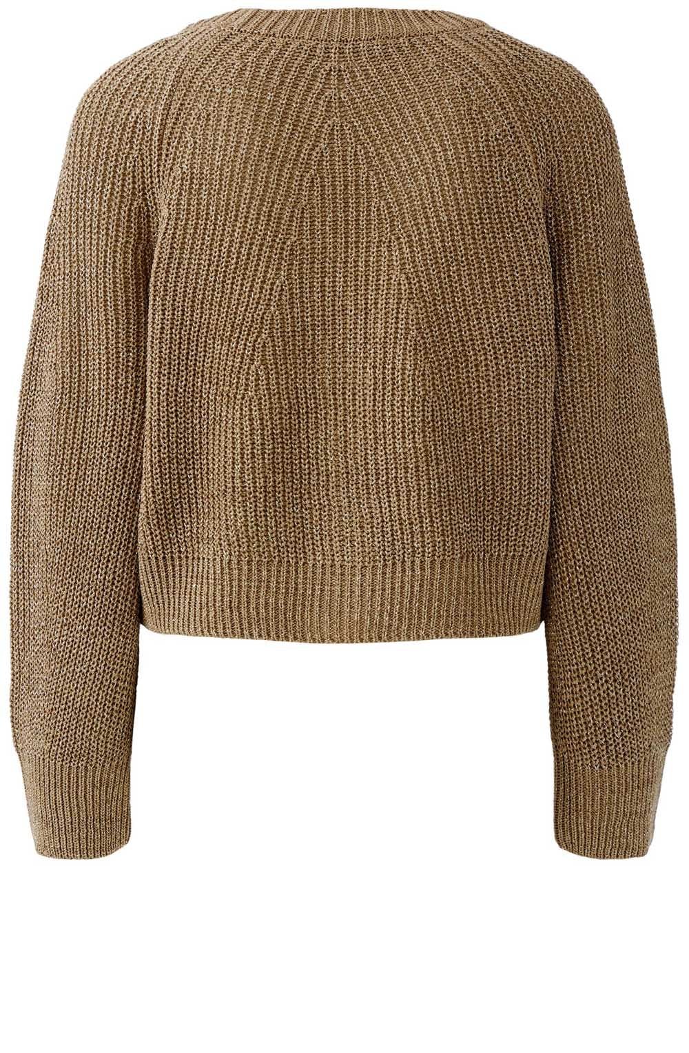 Bronze Shimmer Knitted Cardigan