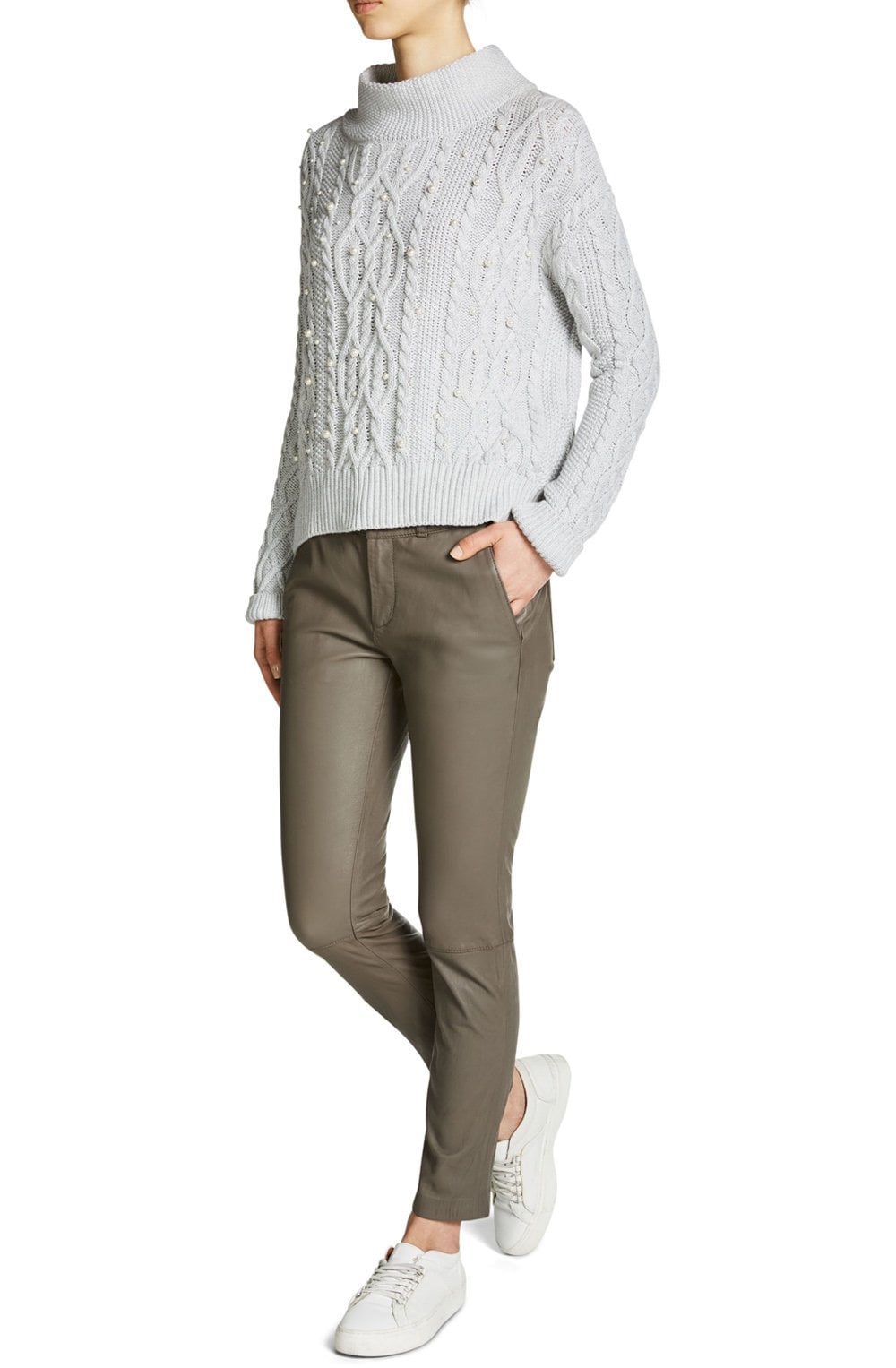 Brown Leather Trousers