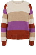 Brown Lila Chunky Knit Jumper