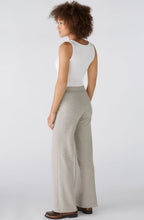 Brown Off White Houndstooth Slip On Trousers