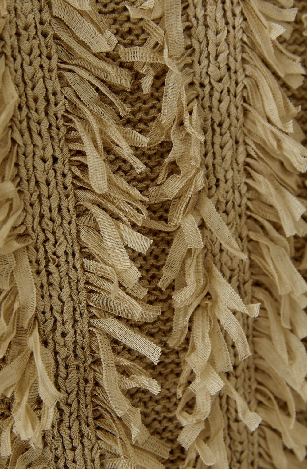 Brown Sugar Fringe Jumper