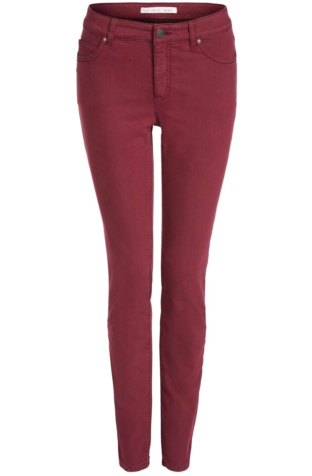 Burgundy Baxter Jeggings