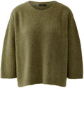 Burnt Olive Seamless Relaxed Jumper